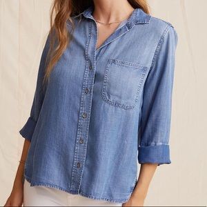 NWOT Bella Dahl Shirt Tail Button Down. Size M.